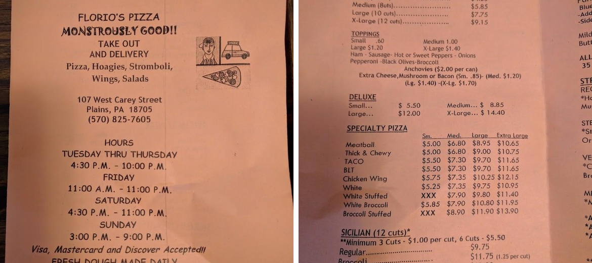 Florio's Pizza